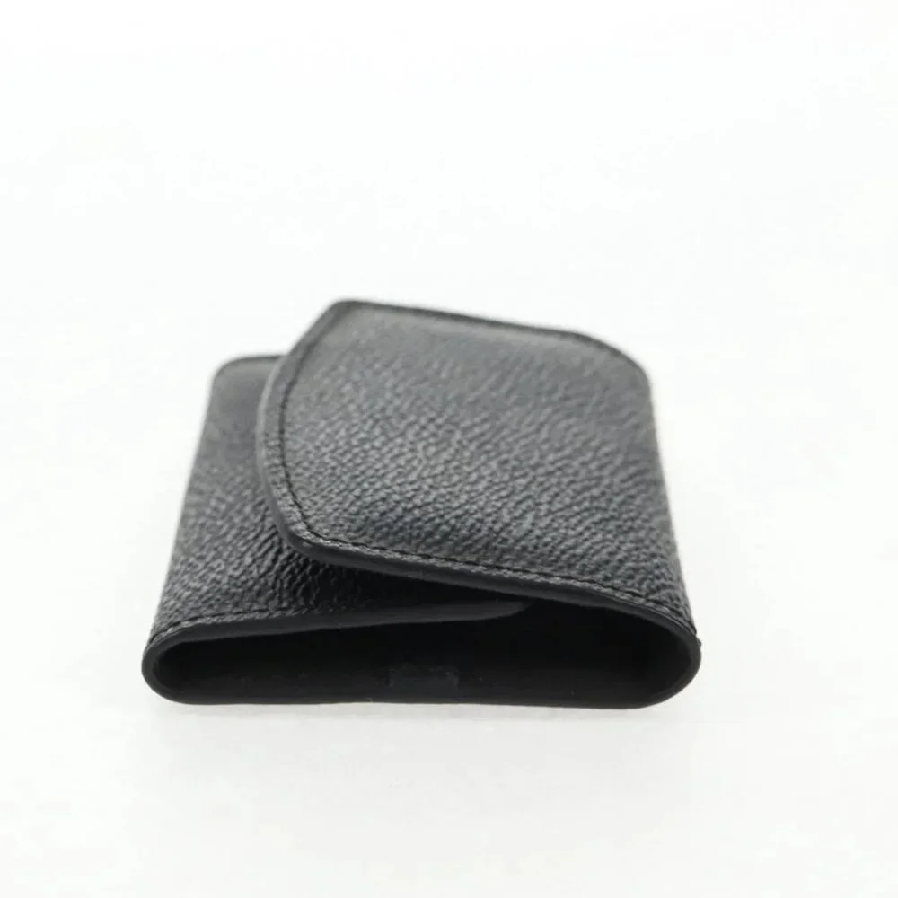 LOUIS VUITTON Damier Graphite Cuff Case Cufflinks M66948 LV Auth 143486V